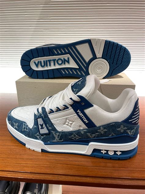 louis vuitton vnr blue|louis vuitton lv trainer.